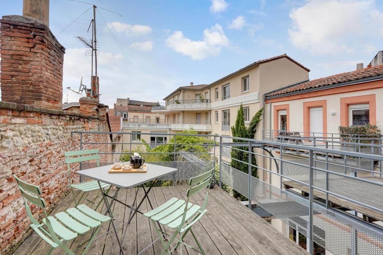 Terrasse Riquet - En Plein Coeur De Toulouse Apartment Exterior photo